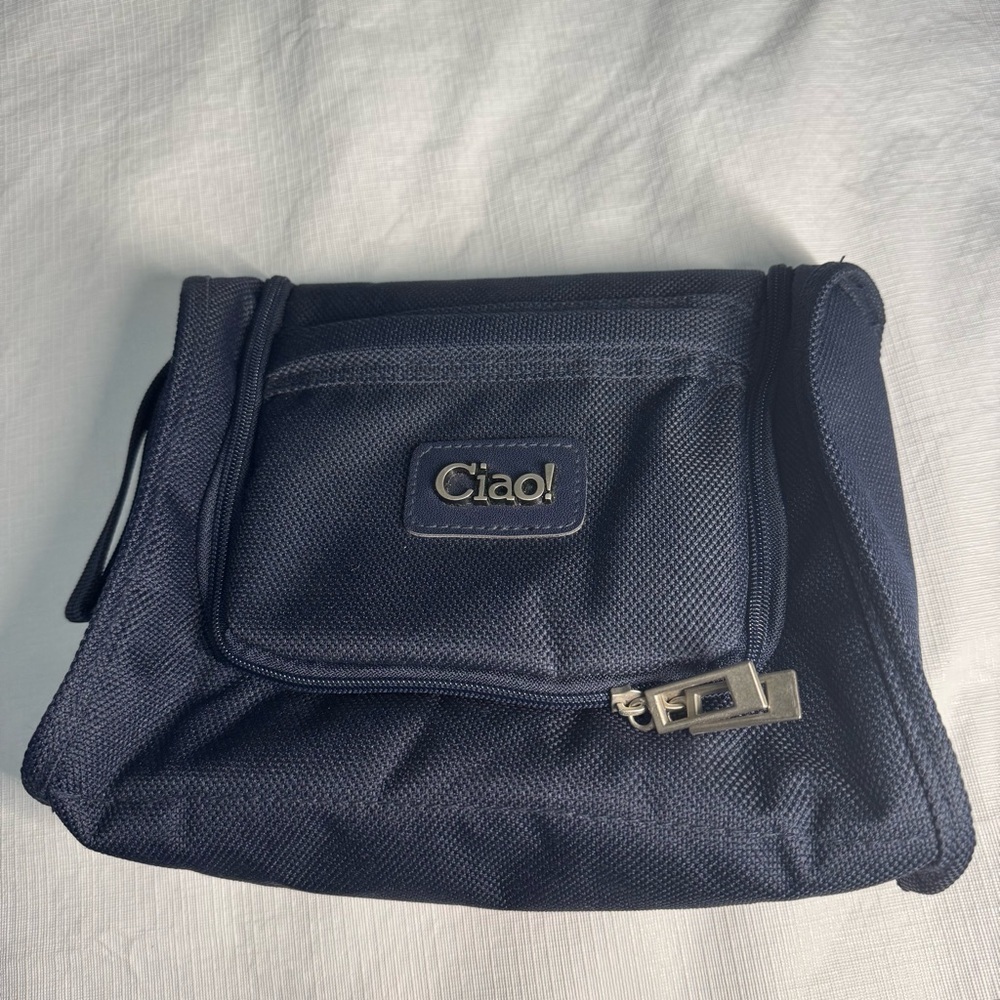 Toiletry Bag Navy Blue Women's Bag - Picture 9 of 9
